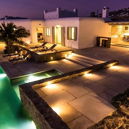 Outstanding Mykonos - 7 Bed - Bellacqua - Stunning Aegean Sea Views - Agios Stefanos