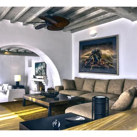 Villa Outstanding Mykonos - 7 Bed - Bellacqua - Stunning Aegean Sea Views - Agios Stefanos *