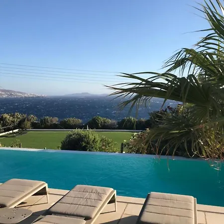 Outstanding Mykonos - 7 Bed - Bellacqua - Stunning Aegean Sea Views - Agios Stefanos *