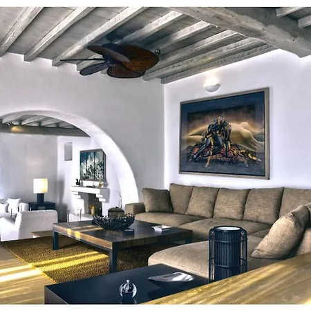 Outstanding Mykonos - 7 Bed - Bellacqua - Stunning Aegean Sea Views - Agios Stefanos Вилла Агиос-Стефанос